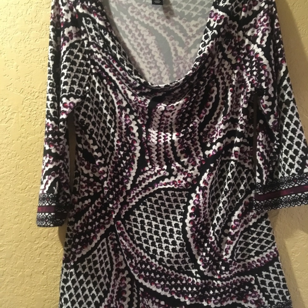 Colorful shift dress